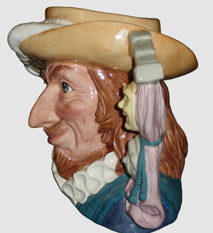 "Scaramouche" (Colourway) Royal Doulton Large Character Jug D6814