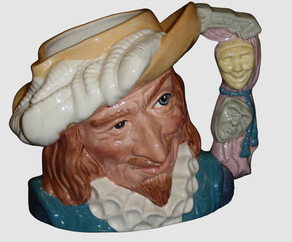 "Scaramouche" (Colourway) Royal Doulton Large Character Jug D6814