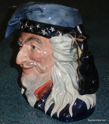 "The Wizard" Royal Doulton Character Toby Jug D6862 - Large (6.75")