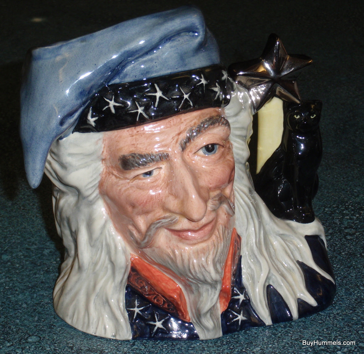 "The Wizard" Royal Doulton Character Toby Jug D6862 - Large (6.75")