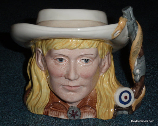 Annie Oakley Character Toby Jug D6732 Royal Doulton Wild West Collection