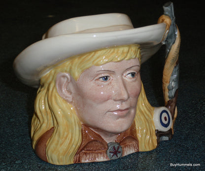 Annie Oakley Character Toby Jug D6732 Royal Doulton Wild West Collection