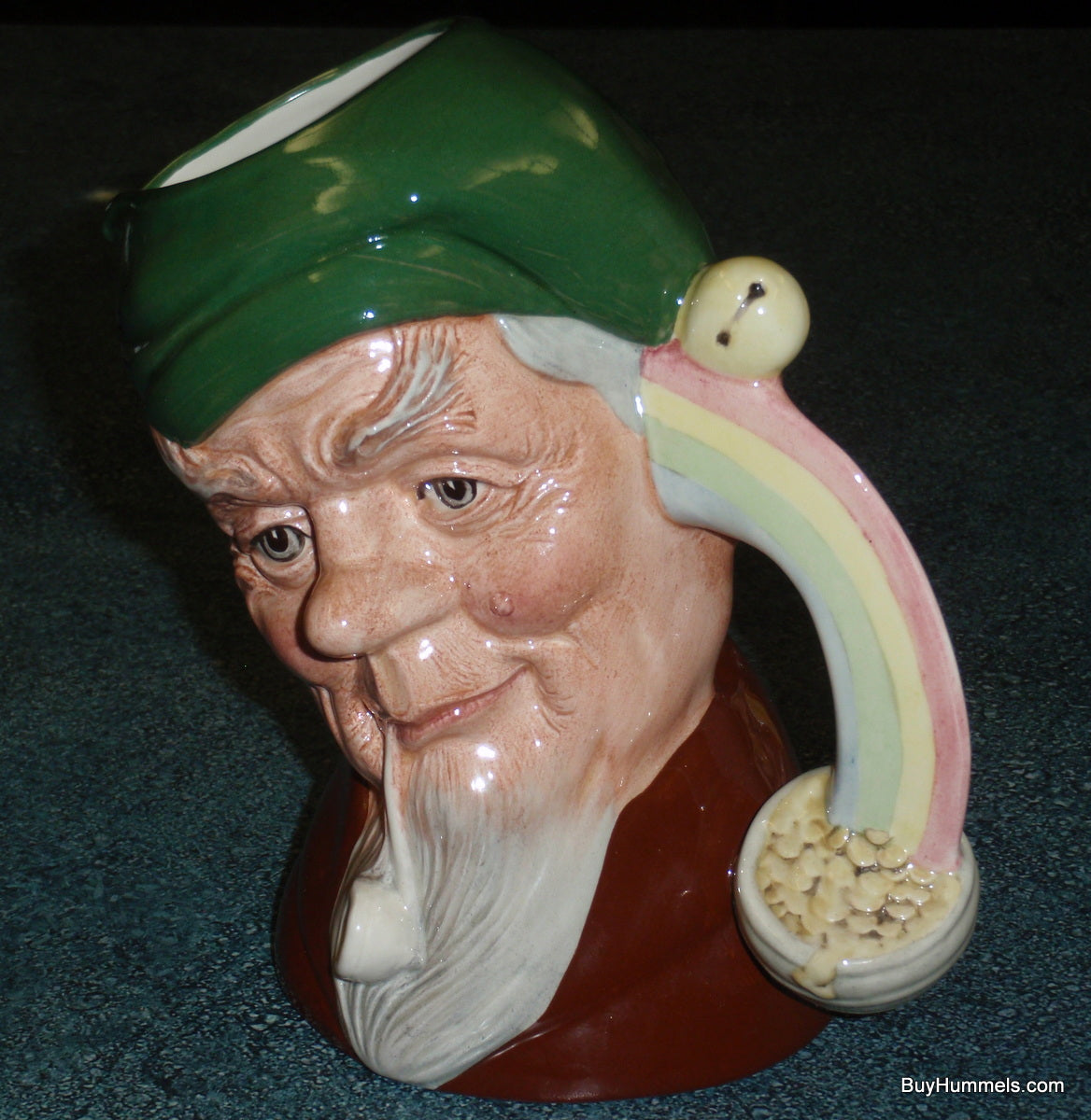 "Leprechaun" Royal Doulton Character Toby Jug D6847 - Large 7"