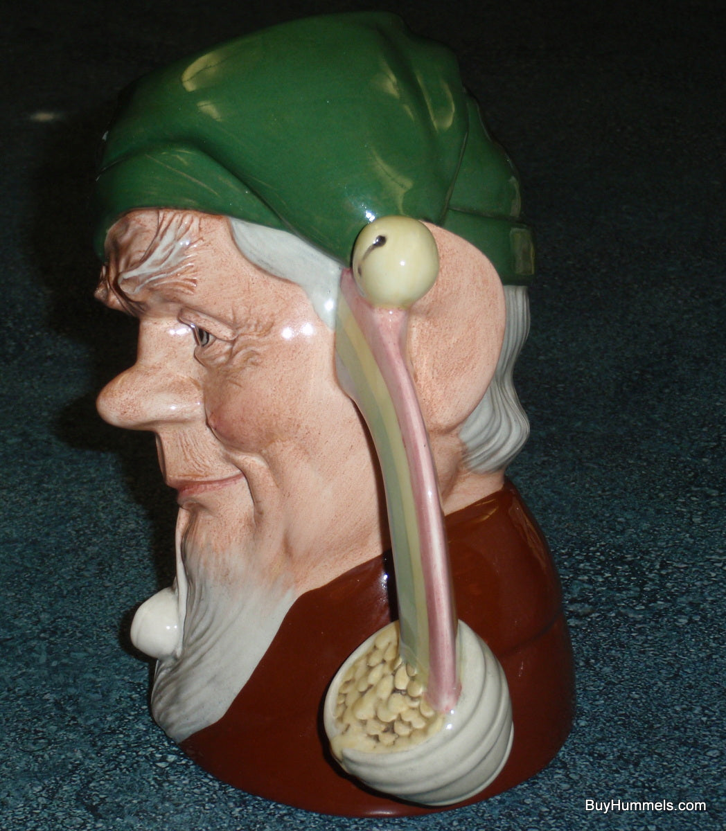 "Leprechaun" Royal Doulton Character Toby Jug D6847 - Large 7"