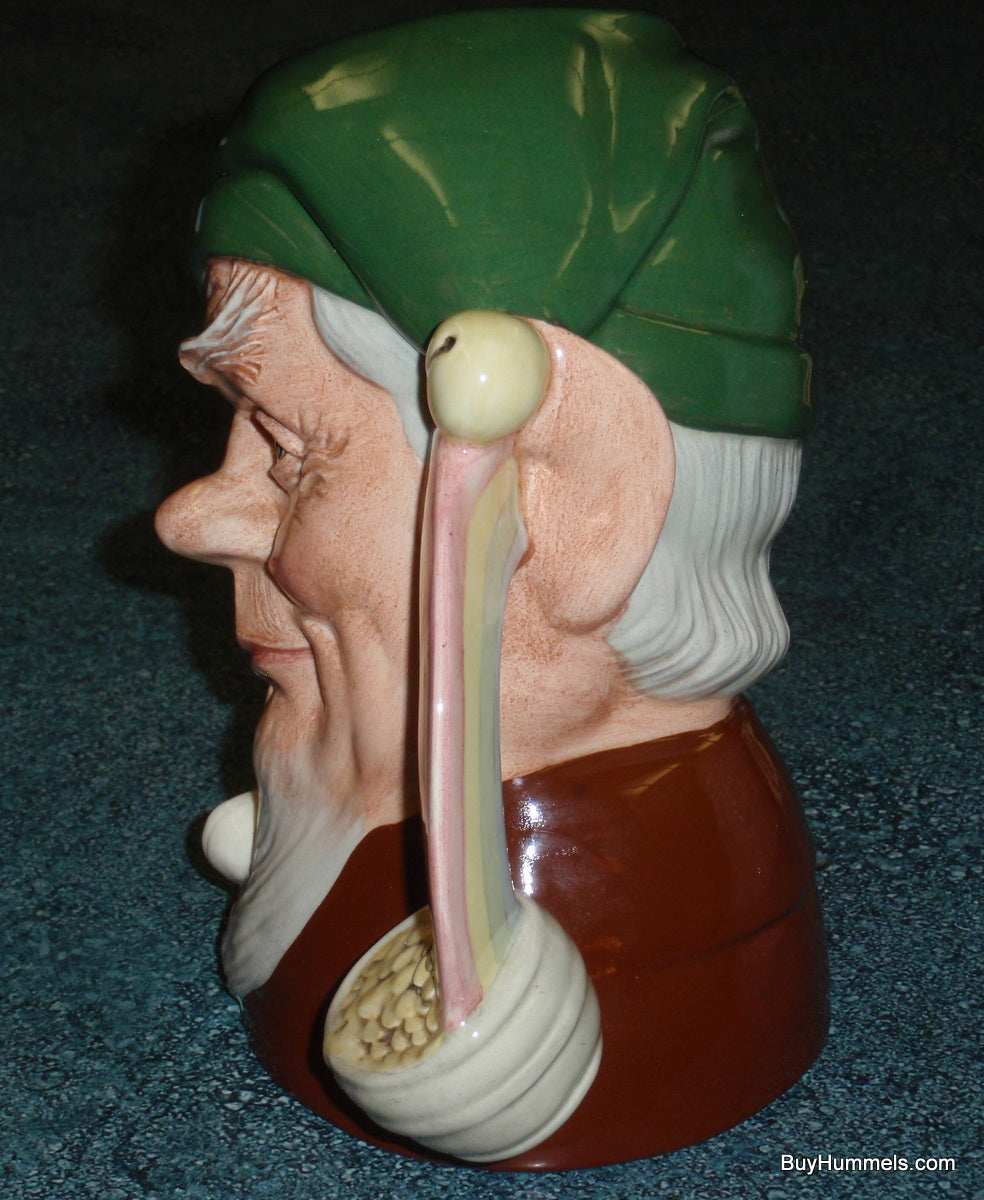 "Leprechaun" Royal Doulton Character Toby Jug D6847 - Large 7"