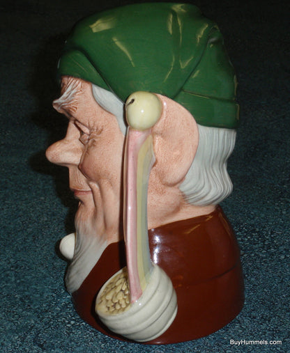 "Leprechaun" Royal Doulton Character Toby Jug D6847 - Large 7"