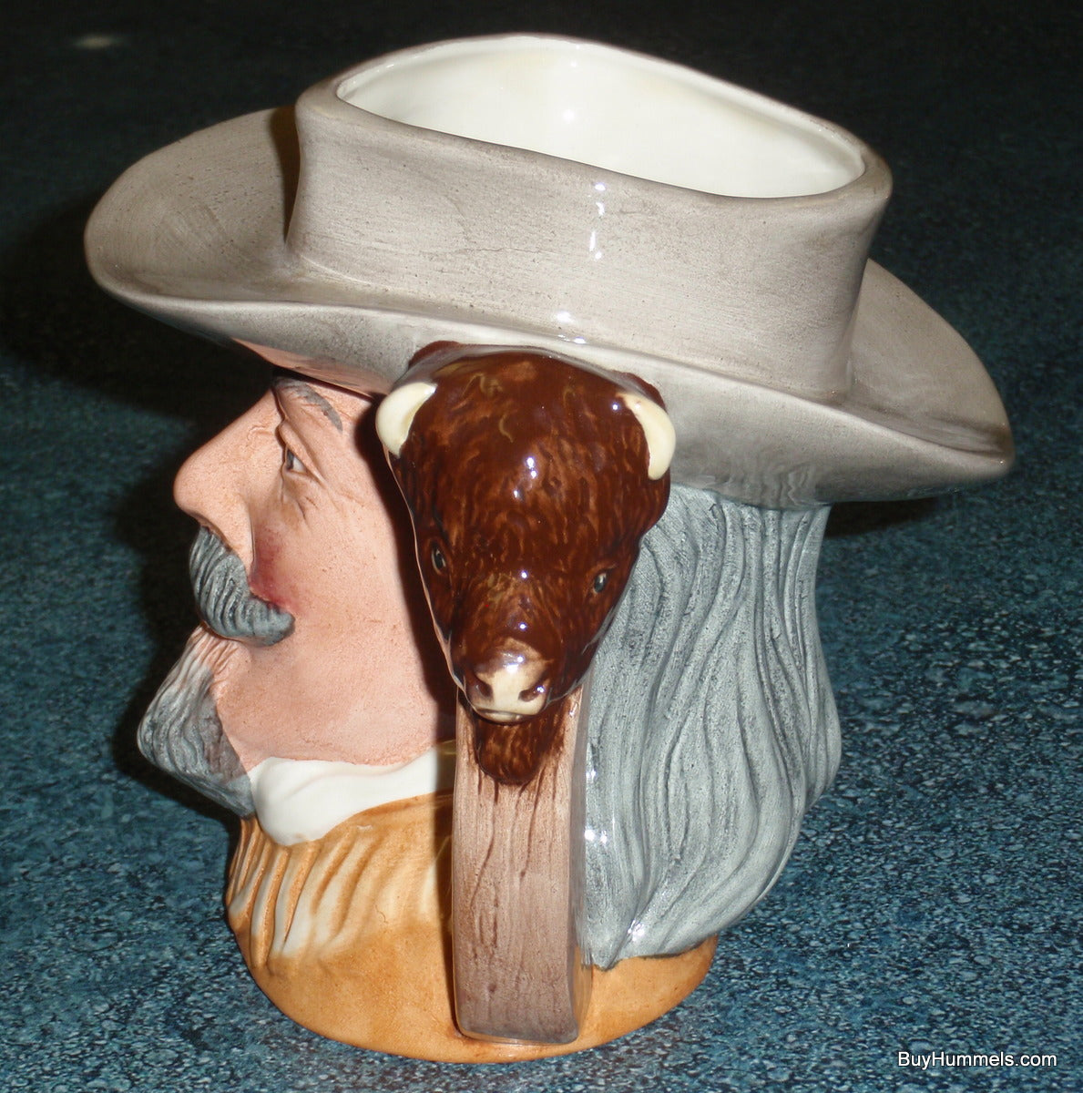"Buffalo Bill" Royal Doulton Character Jug – D6735 (Wild West Collection)