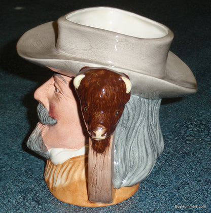 "Buffalo Bill" Royal Doulton Character Jug – D6735 (Wild West Collection)