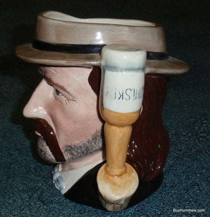 "Wild Bill Hickok" Royal Doulton Character Jug – D6736 (Wild West Collection)