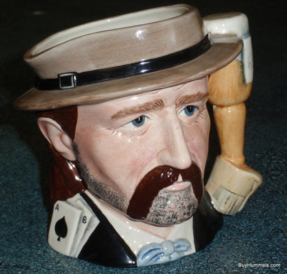 "Wild Bill Hickok" Royal Doulton Character Jug – D6736 (Wild West Collection)