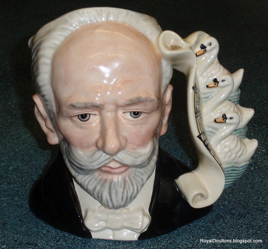 "Pyotr Ilyich Tchaikovsky" Royal Doulton Character Jug D7022 - Great Composers Series