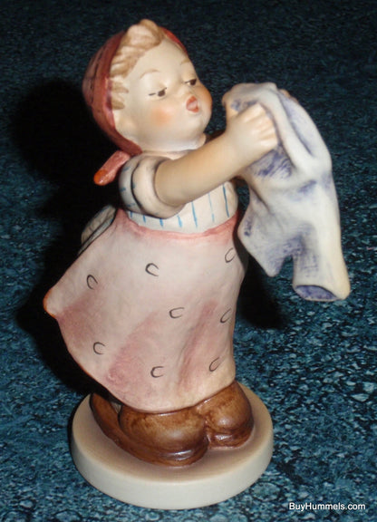 "Wash Day" Goebel Hummel Figurine #321/4/0 - Girl Hanging Clothes - Collectible Gift!