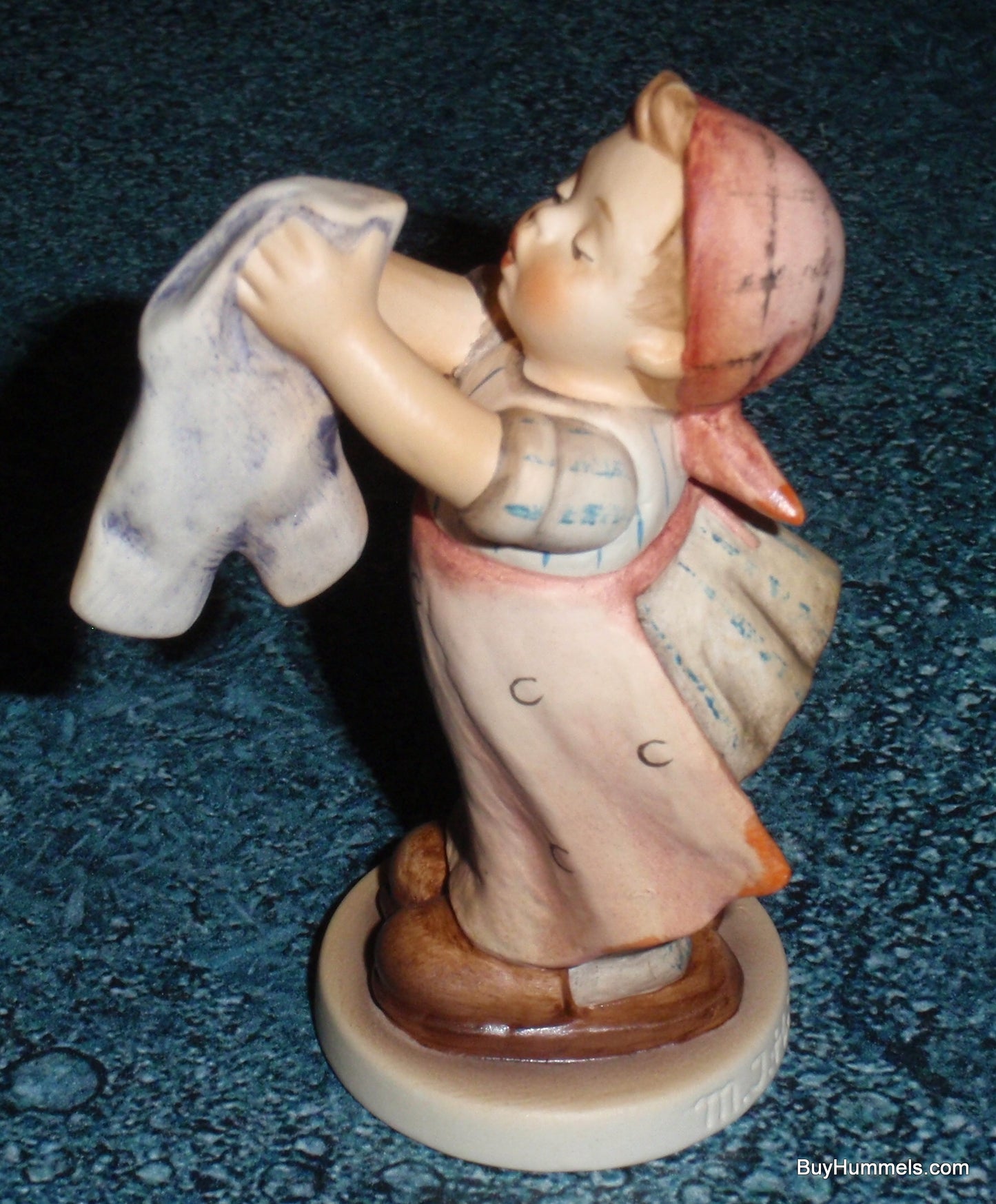 "Wash Day" Goebel Hummel Figurine #321/4/0 - Girl Hanging Clothes - Collectible Gift!