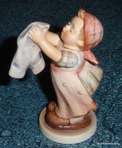 "Wash Day" Goebel Hummel Figurine #321/4/0 - Girl Hanging Clothes - Collectible Gift!