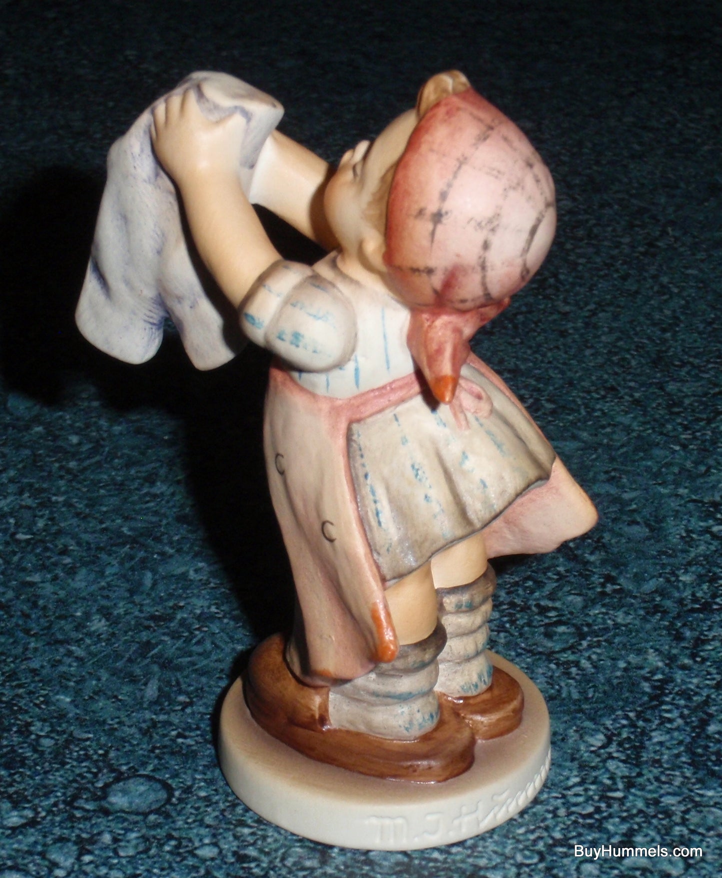 "Wash Day" Goebel Hummel Figurine #321/4/0 - Girl Hanging Clothes - Collectible Gift!