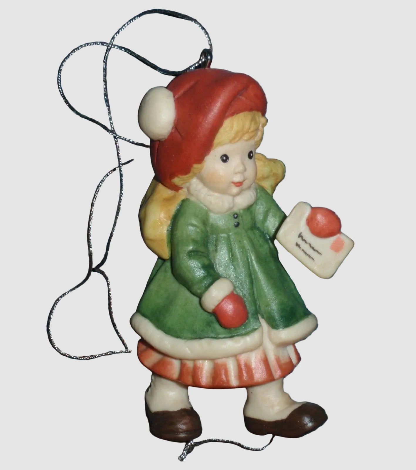 "Special Delivery" Toriart ANRI Sarah Kay Christmas Ornament #627109 (3")