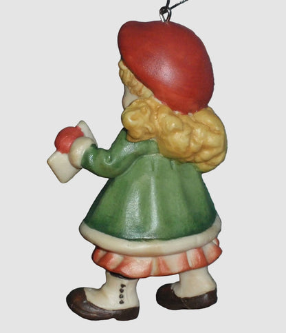 "Special Delivery" Toriart ANRI Sarah Kay Christmas Ornament #627109 (3")