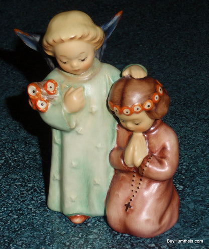 "Little Guardian" Goebel Hummel Angel Prayer Figurine #145 - First Communion Gift!