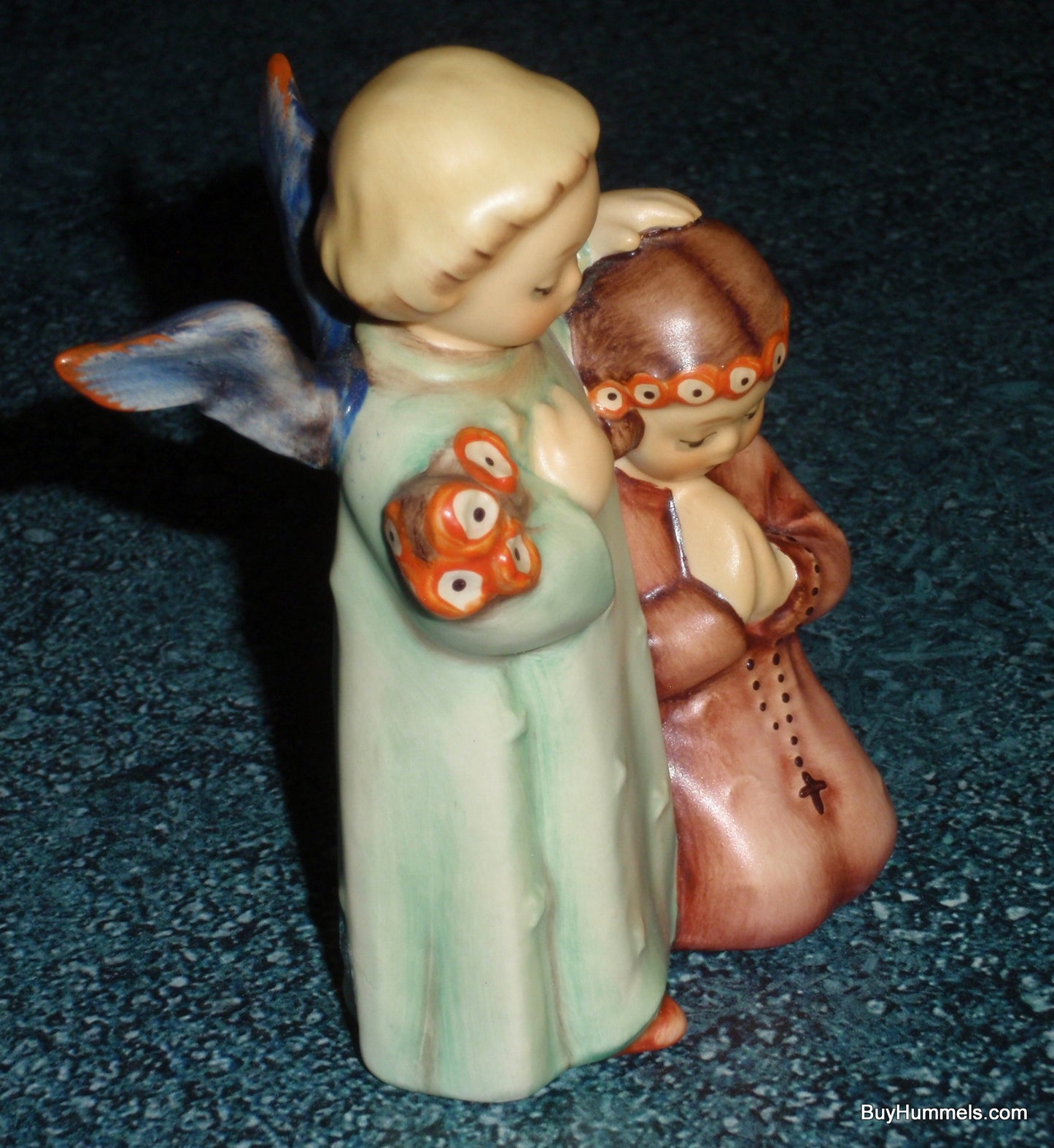 "Little Guardian" Goebel Hummel Angel Prayer Figurine #145 - First Communion Gift!