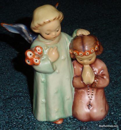 "Little Guardian" Goebel Hummel Angel Prayer Figurine #145 - First Communion Gift!