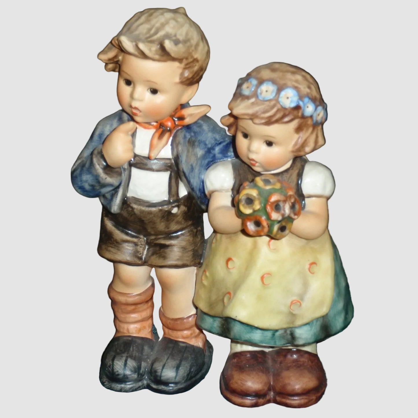 "We Congratulate" Goebel Hummel Figurine #220/F - Large Version (6.5")