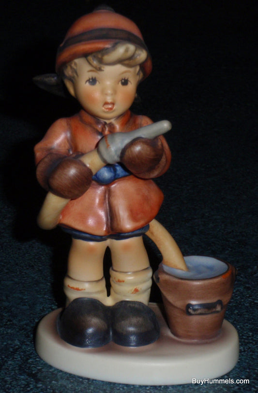 "Fire Fighter" Goebel Hummel Fireman Figurine #2030 - CUTE COLLECTIBLE GIFT