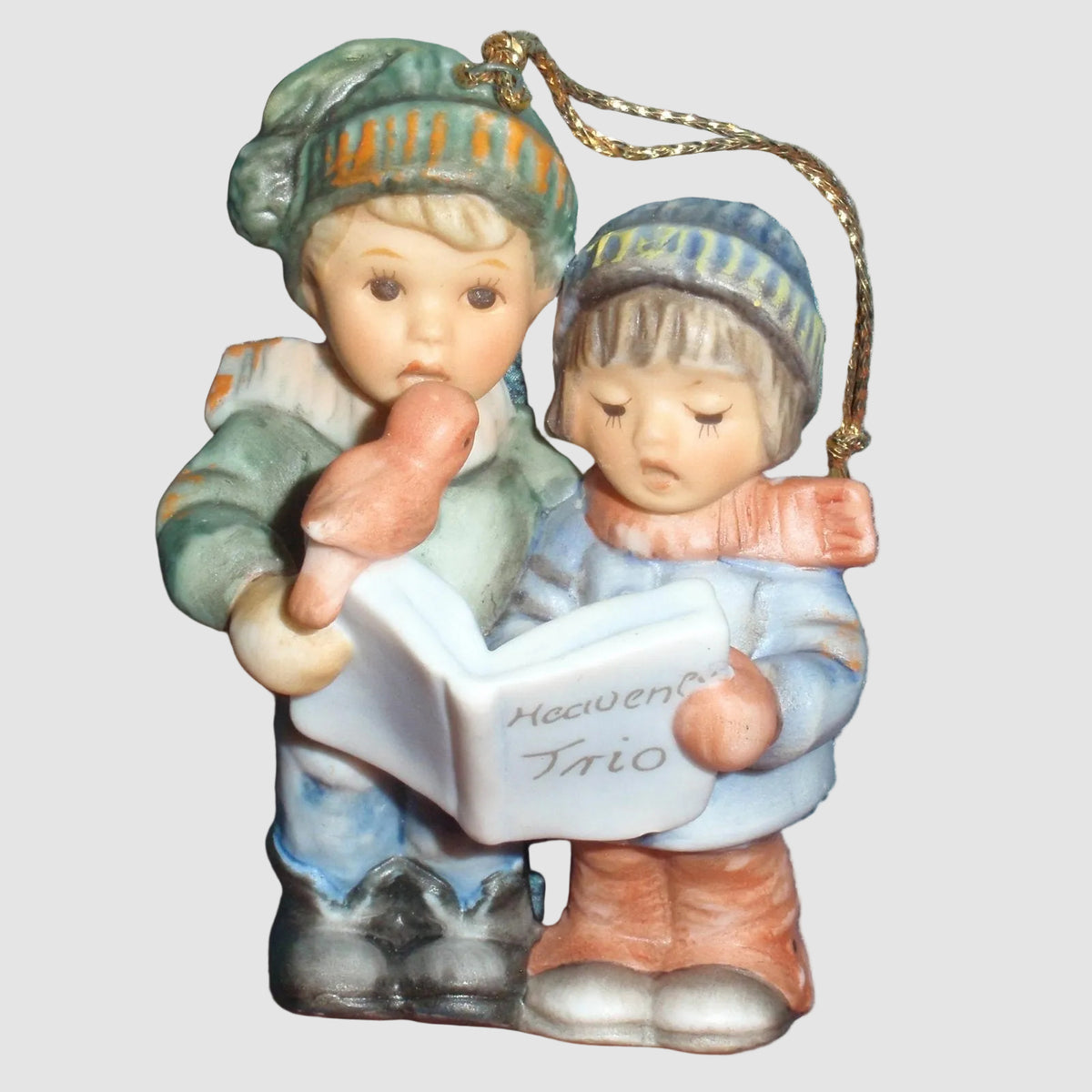 "Heavenly Trio" 1997 Goebel Berta Hummel Christmas Ornament (3")
