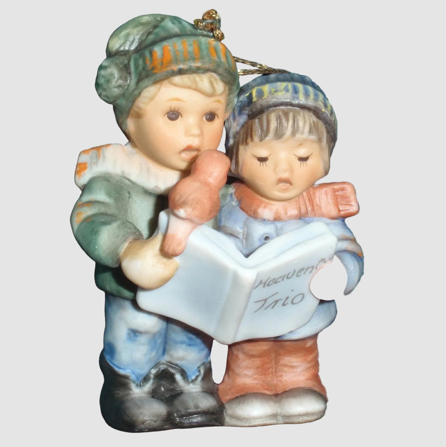 "Heavenly Trio" 1997 Goebel Berta Hummel Christmas Ornament (3")