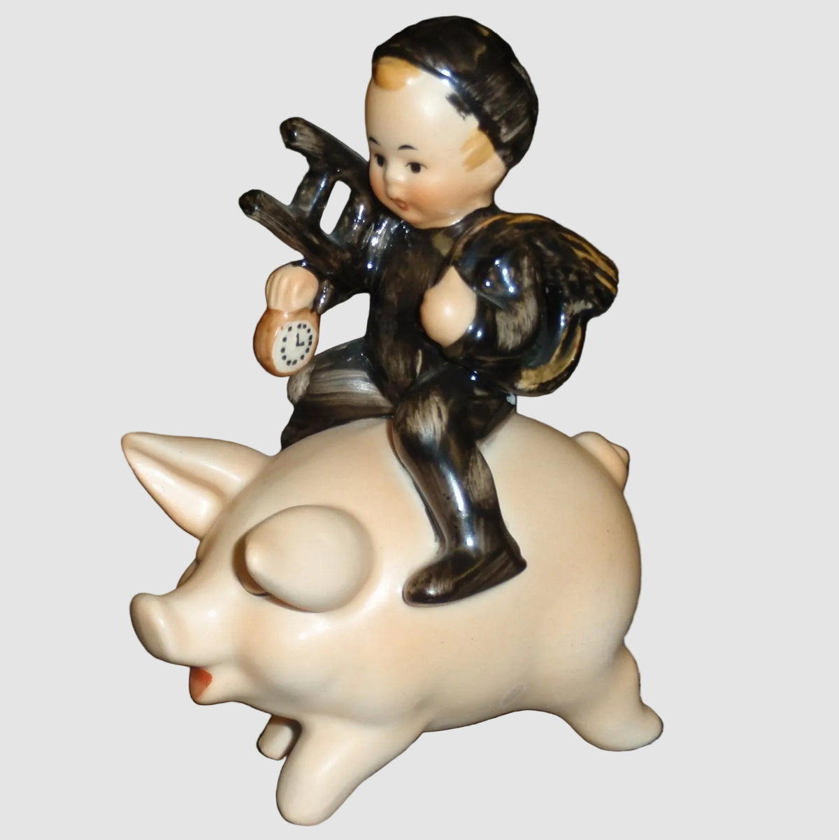 "Double Luck" Goebel Figurine #SP061 - Maria Spötl Chimney Sweep (4")