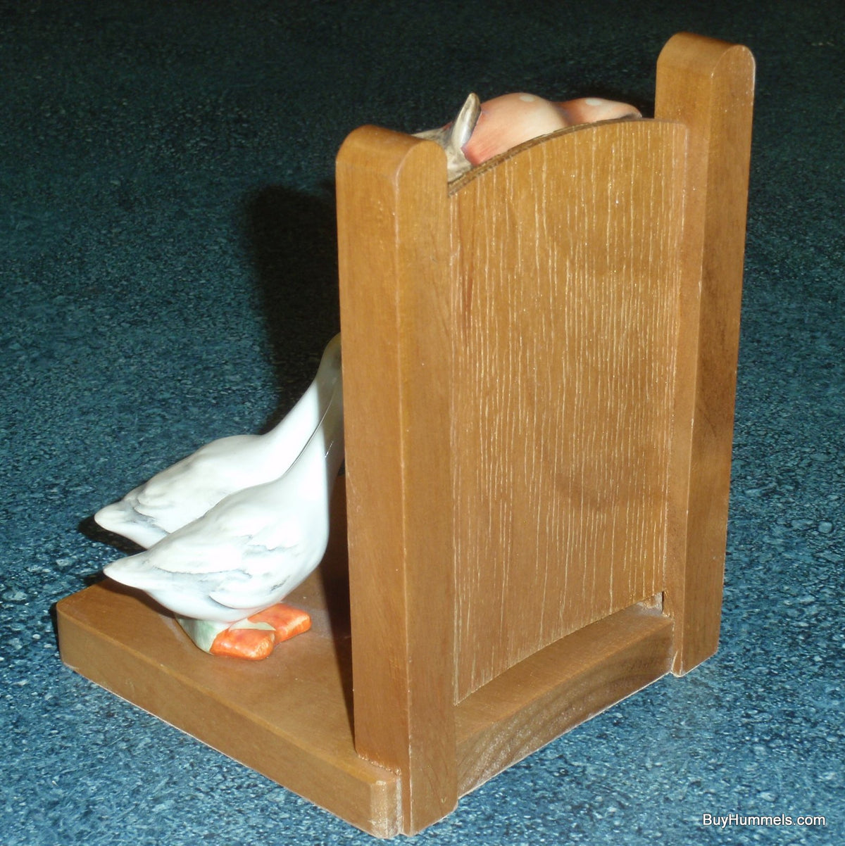 "Farm Boy" & "Goose Girl" Hummel Bookends #60A #60B - TMK2 Full Bee (6")