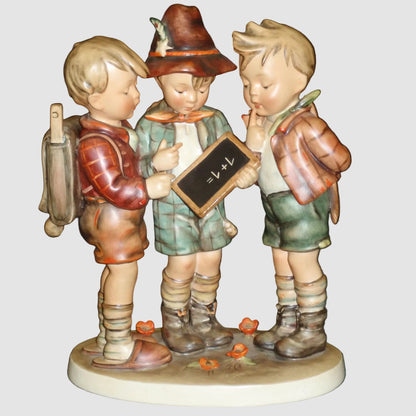 "School Boys" Goebel Hummel Figurine #170 - Large 10" TMK2 Full Bee