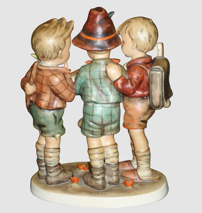 "School Boys" Goebel Hummel Figurine #170 - Large 10" TMK2 Full Bee