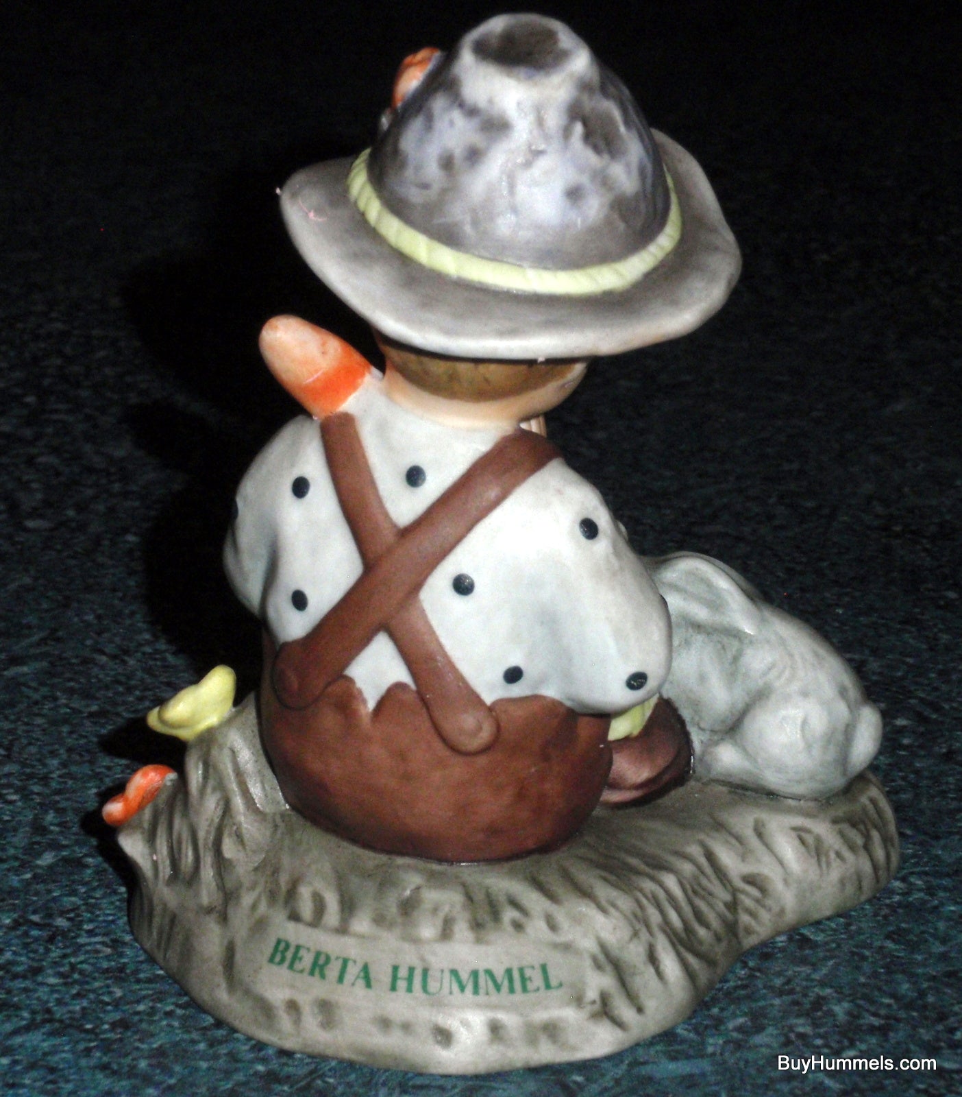Berta Hummel Figurine "Nature's Prayer" BH55 Boy Praying With White Rabbit