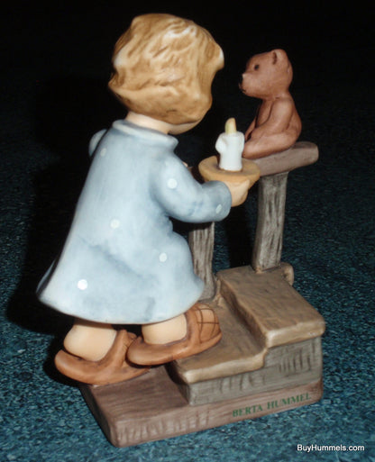 "Night Night Teddy" Goebel Berta Hummel Figurine BH298 - Cute Collectible Gift!