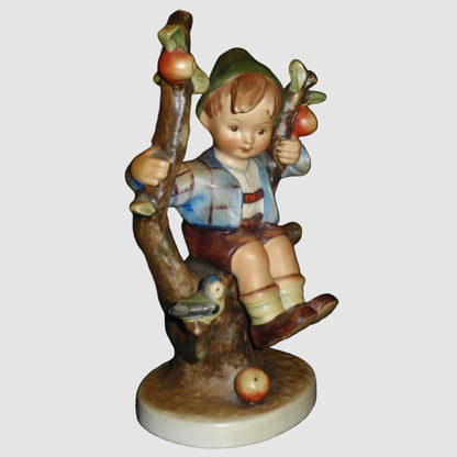 "Apple Tree Boy" Goebel Hummel Figurine #142/I - Large 6" TMK2 Full Bee