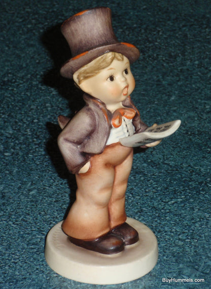 "Street Singer" Goebel Hummel Figurine #131 - Boy With Sheet Music - GIFT!