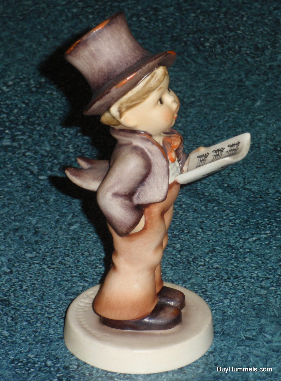 "Street Singer" Goebel Hummel Figurine #131 - Boy With Sheet Music - GIFT!