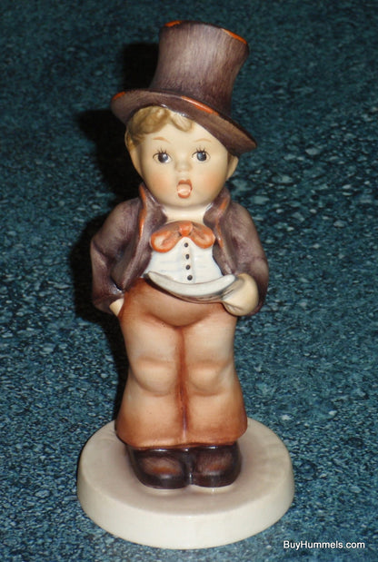 "Street Singer" Goebel Hummel Figurine #131 - Boy With Sheet Music - GIFT!