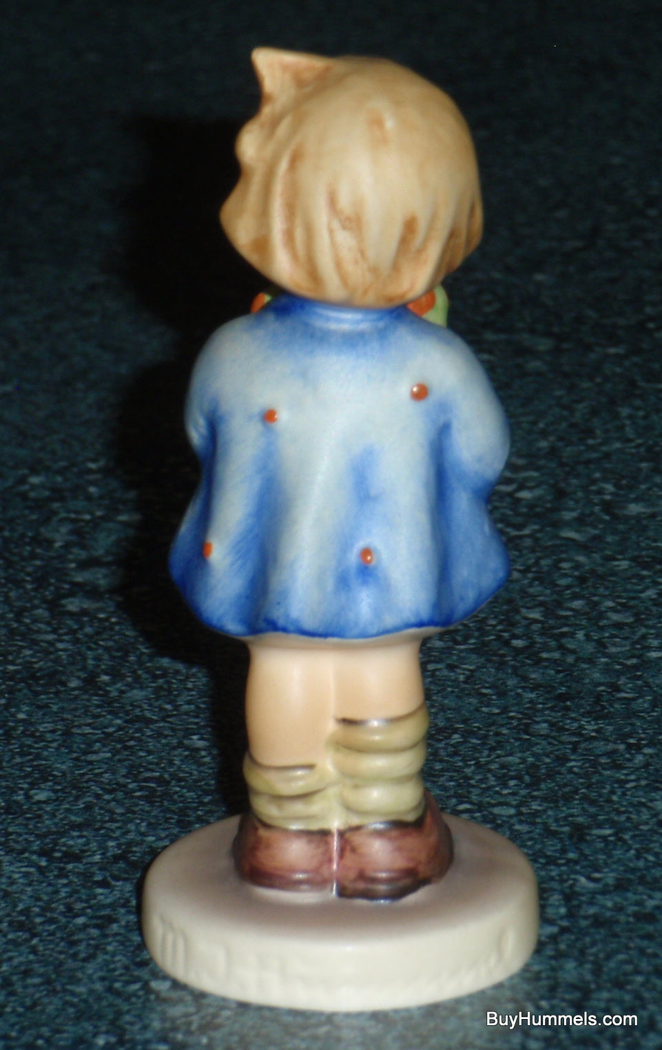 "Girl With Nosegay" Goebel Hummel Figurine #239/A - Little Girl With Blue Dress And Flowers!