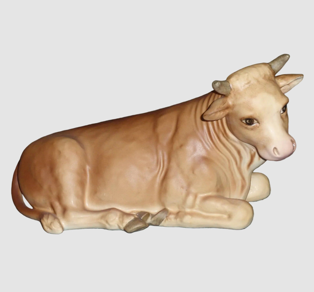 Goebel Hummel Jumbo Nativity Ox Cow Figurine 260 M TMK6 Gerhard Skrobek Manger Scene Animal Large Vintage Germany Porcelain
