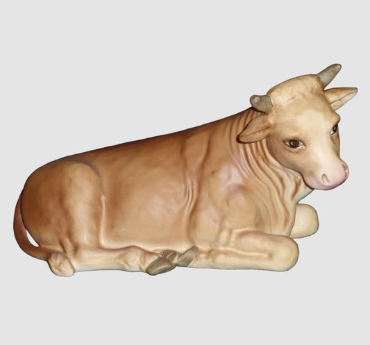 Goebel Hummel Jumbo Nativity Ox Cow Figurine 260 M TMK6 Gerhard Skrobek Manger Scene Animal Large Vintage Germany Porcelain