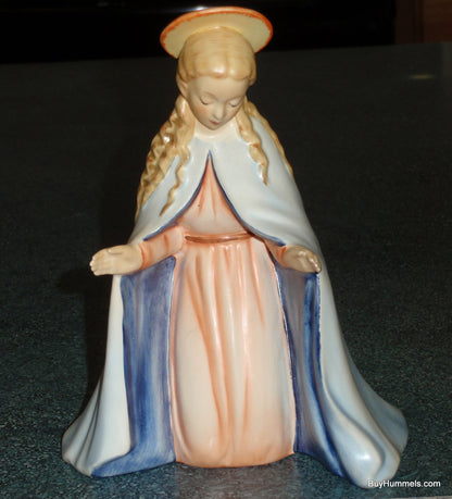 Goebel Hummel "VIRGIN MARY" Large Nativity Scene 6-1/4" Figurine #214/A/M