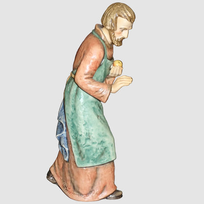 Goebel Hummel Jumbo Nativity Joseph Figurine 260 B Gerhard Skrobek Manger Scene Large Vintage Germany Porcelain