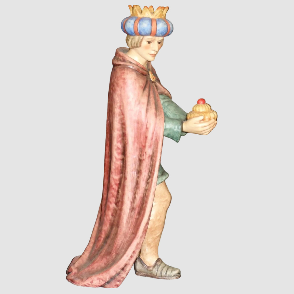 Goebel Hummel Jumbo Nativity King Standing Figurine 260 O Gerhard Skrobek Wise Man Large Vintage Germany Porcelain