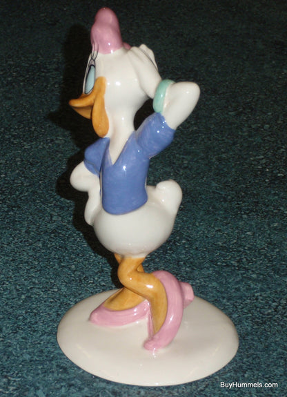 Royal Doulton DAISY DUCK Figurine For Disney 70th Anniversary Mickey Mouse Collection #MM4 - RARE!