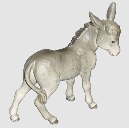 Goebel Hummel Jumbo Nativity Donkey Figurine 260 L Gerhard Skrobek Manger Scene Animal Large Vintage Germany Porcelain