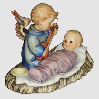 "Lullaby" Large Goebel Hummel Figurine Candleholder #24/III (8")