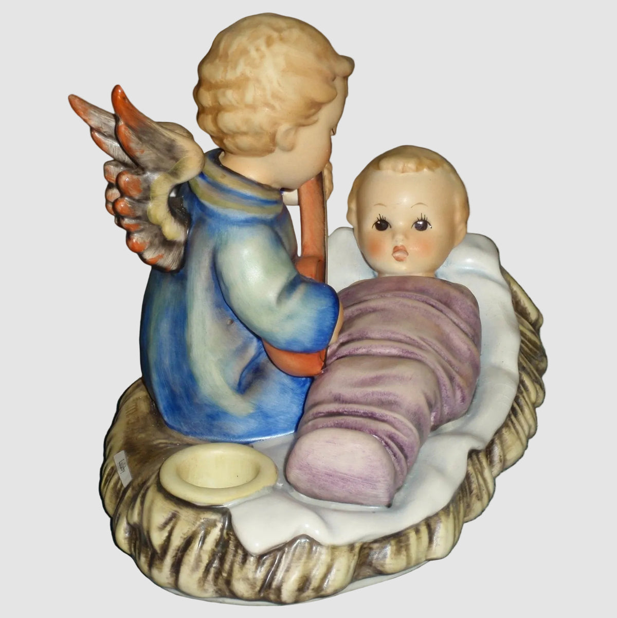 "Lullaby" Large Goebel Hummel Figurine Candleholder #24/III (8")