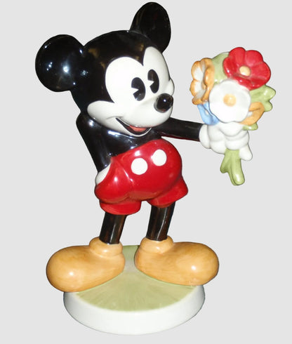 Goebel Disney Collectors Club "Mickey & Minnie Mouse" Figurines - Limited Edition Pair