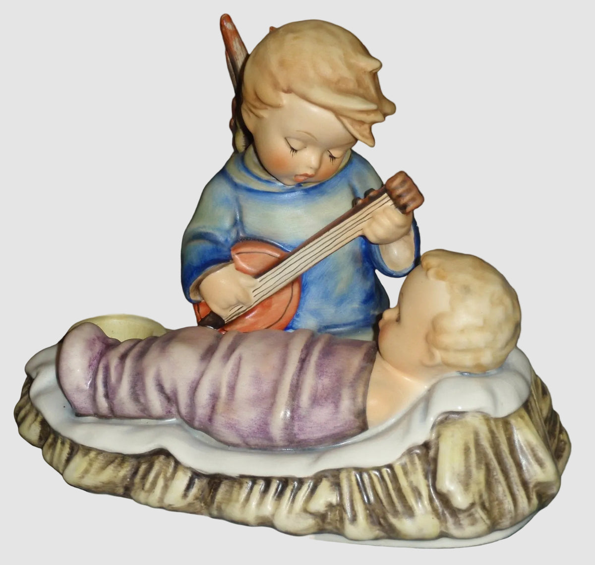 "Lullaby" Large Goebel Hummel Figurine Candleholder #24/III (8")